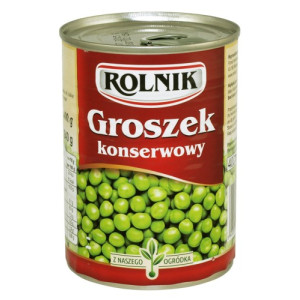 ROLNIK GROSZEK KONSERWOWY 400G