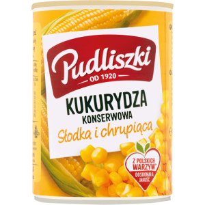 PUDLISZKI KUKURYDZA KONSERWOWA 400G