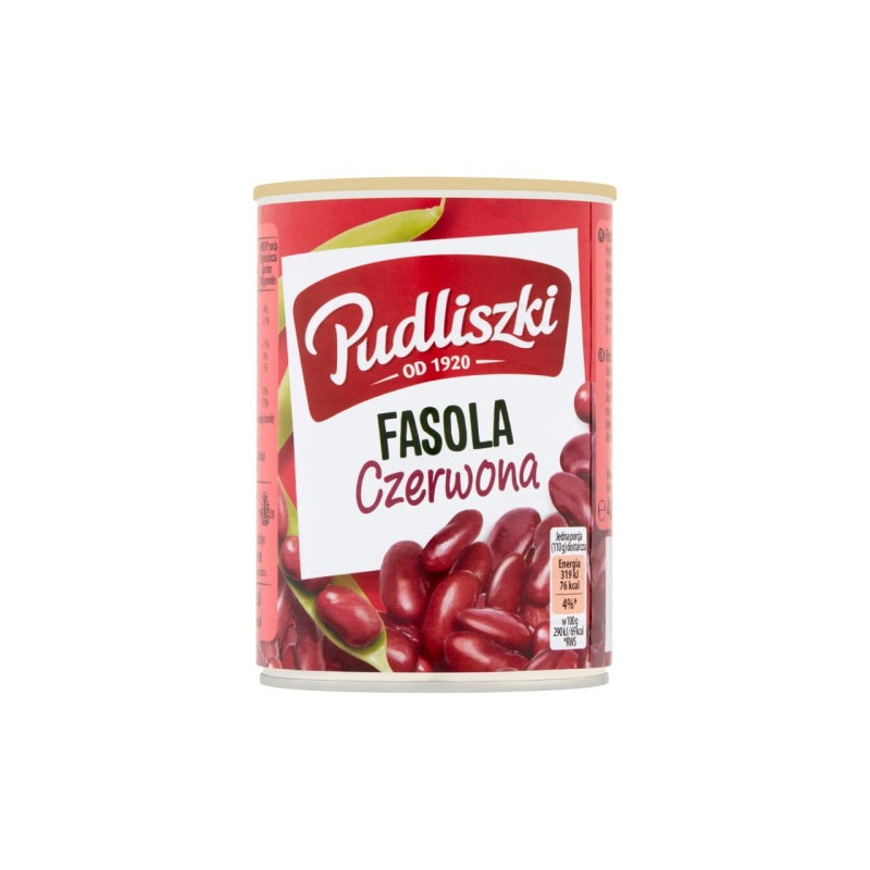 PUDLISZKI FASOLA CZERWONA 400G