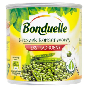 BONDUELLE GROSZEK KONSERWOWY EXTRA DROBNY 400ML