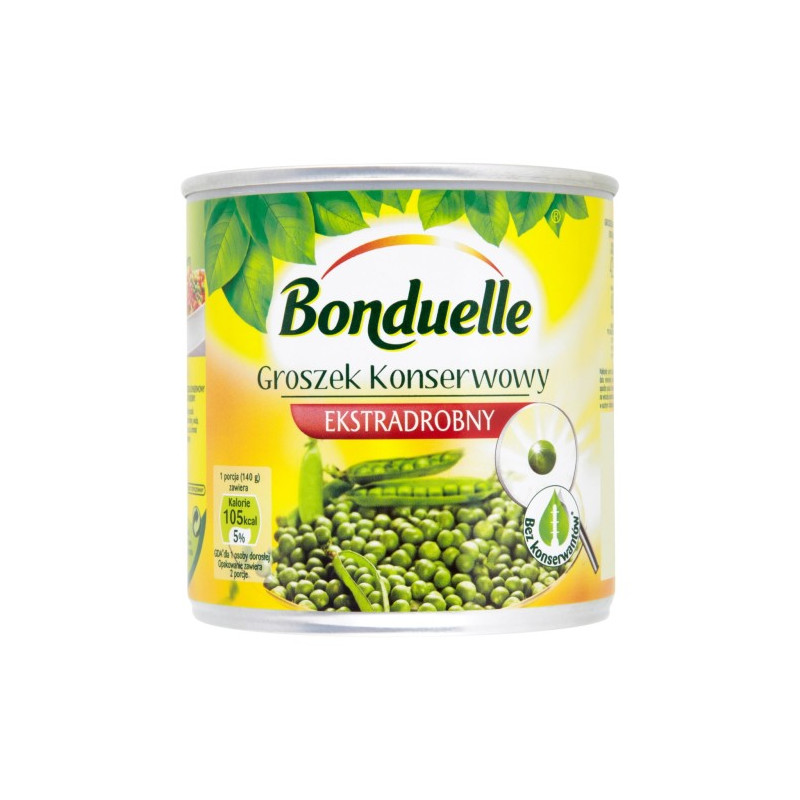 BONDUELLE GROSZEK KONSERWOWY EXTRA DROBNY 400ML