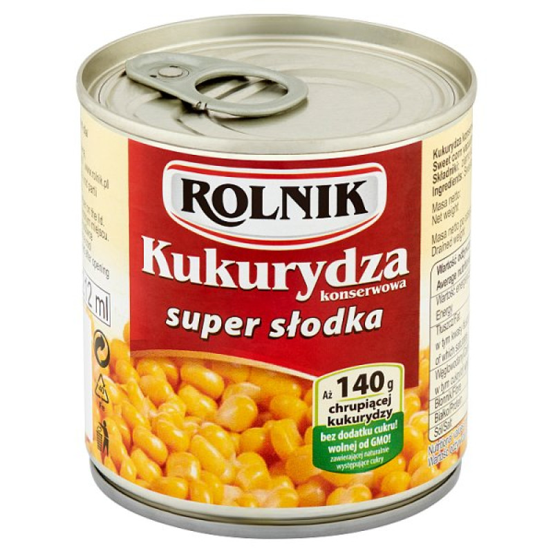 ROLNIK KUKURYDZA KONSERWOWA 212ML
