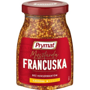 PRYMAT MUSZTARDA FRANCUSKA 180G