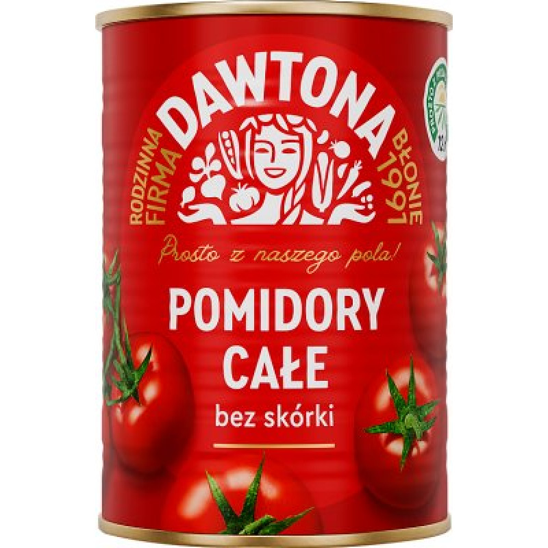 DAWTONA POMIDORY CALE BEZ SKORKI 400G