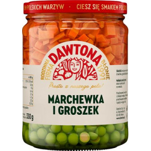 DAWTONA MARCHEWKA Z GROSZKIEM 510G