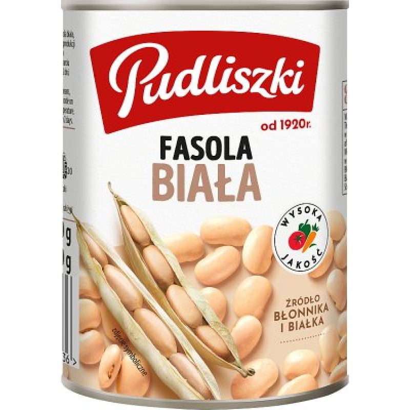 PUDLISZKI FASOLA BIALA 400G