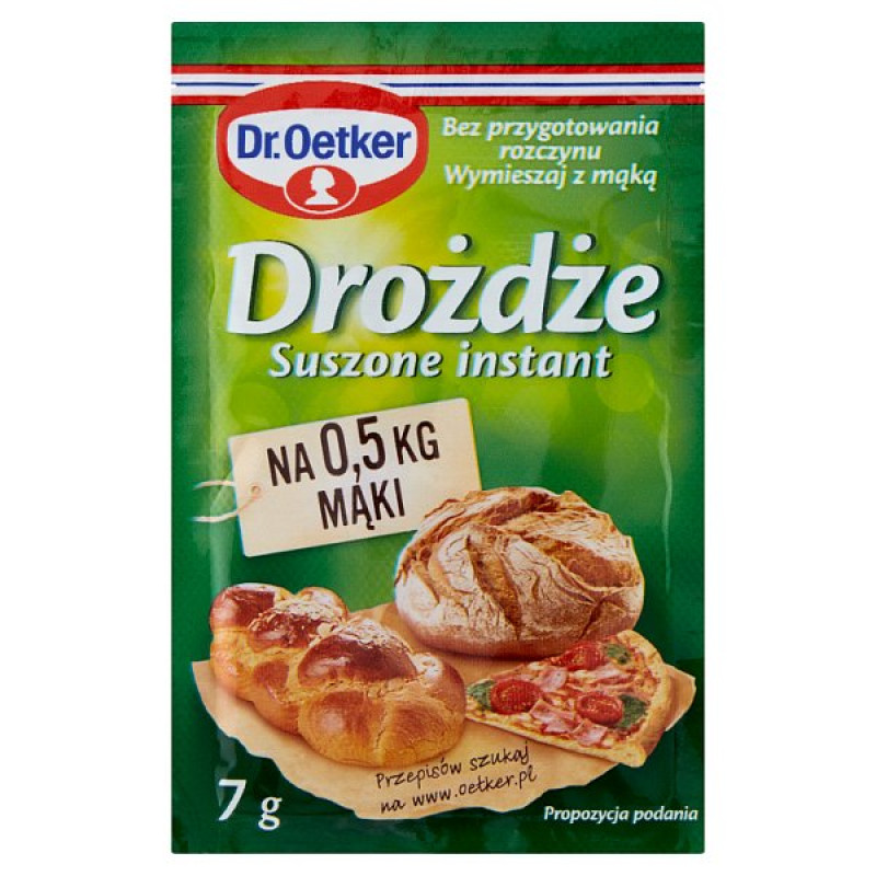 DR OETKER DROZDZE INSTANT 7G