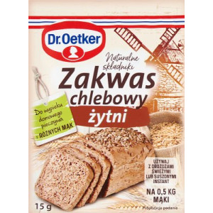 DR OETKER ZAKWAS CHLEBOWY 15G