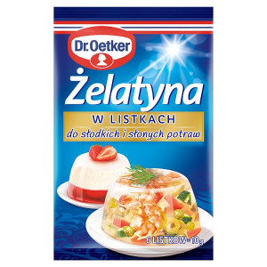 DR OETKER ZELATYNA W LISTKACH 10G
