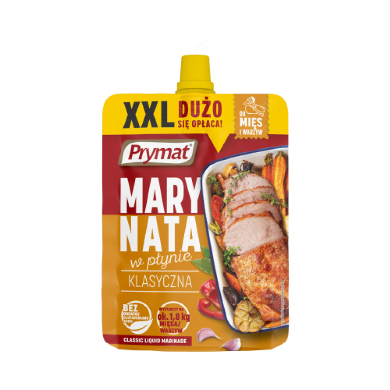 PRYMAT MARYNATA W PLYNIE KLASYCZNA XXL 205ML