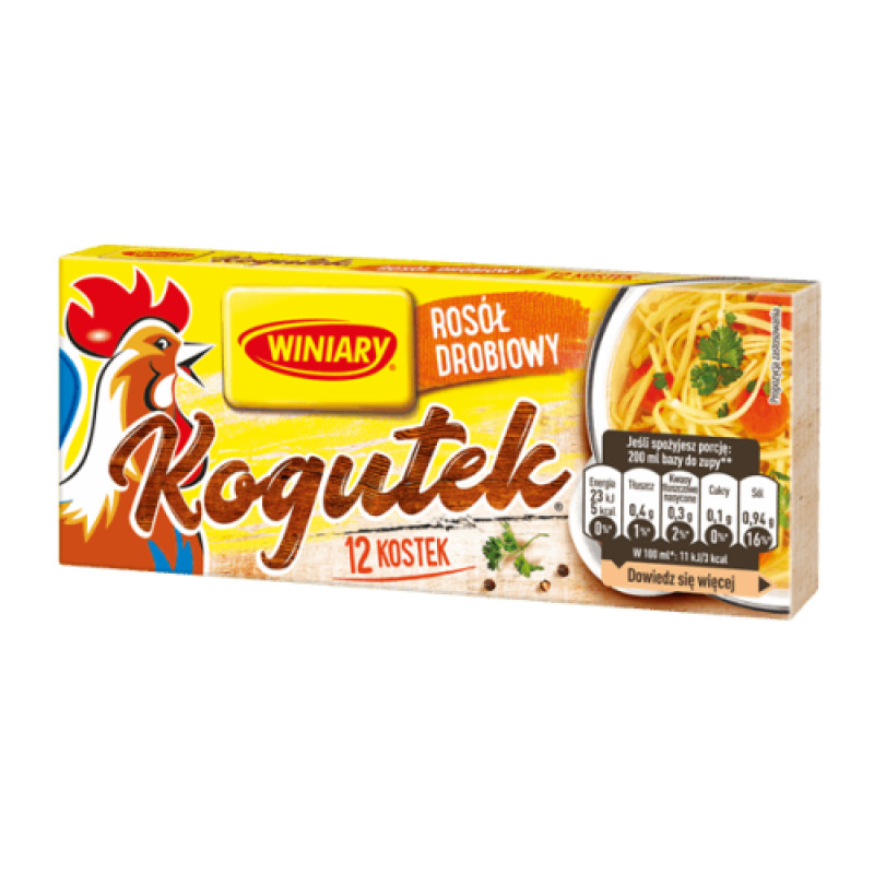 WINIARY ROSOL DROBIOWY KOGUTEK 12 KOSTEK 108G