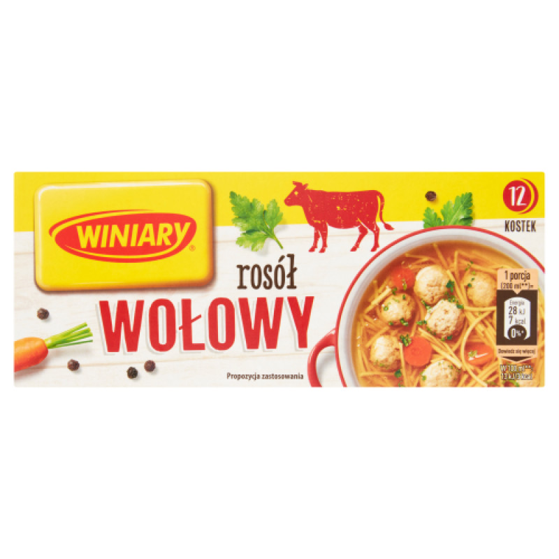 WINIARY ROSOL WOLOWY 12 KOSTEK 120G