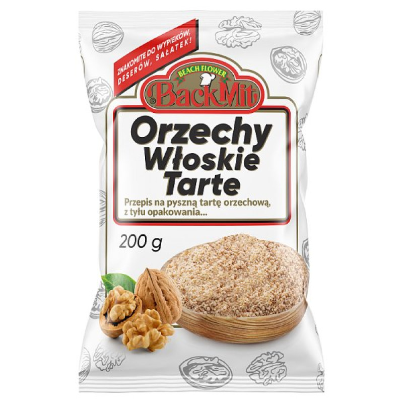 BACK MIT ORZECHY WLOSKIE TARTE 200G