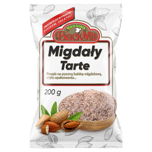 BACK MIT MIGDALY TARTE 200G