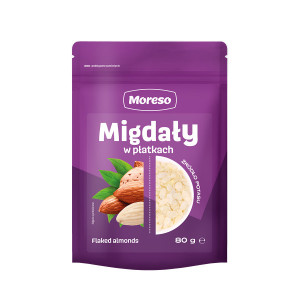 MORESO MIGDALY PLATKI 80G