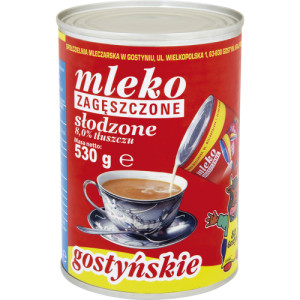 GOSTYN MLEKO ZAGESZCZONE SLODZONE 533G