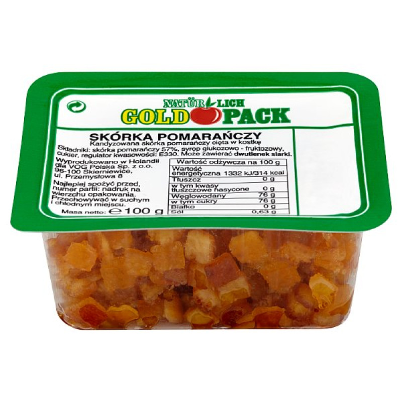 GOLD PAC SKORKA POMARANCZY 100G
