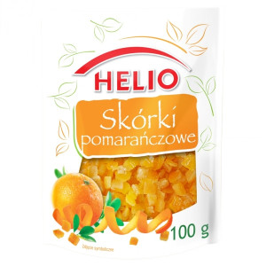 HELIO SKORKA POMARANCZY KANDYZOWANA 100G