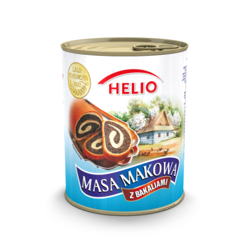HELIO MASA MAKOWA Z BAKALIAMI 850G