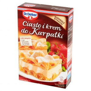 DR OETKER CIASTO I KREM DO KARPATKI 380G