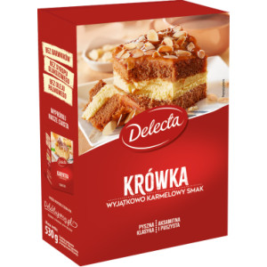 DELECTA CIASTO KROWKA 530G