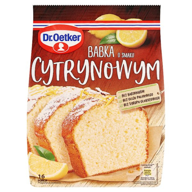 DR OETKER BABKA CYTRYNOWA 375G