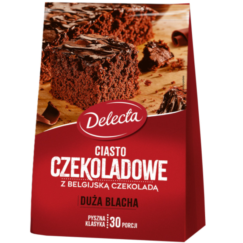 DELECTA CIASTO CZEKOLADOWE 670G