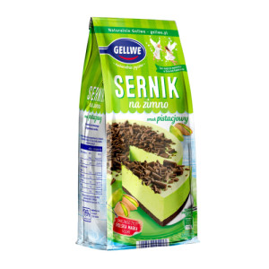 GELWE SERNIK NA ZIMNO O SMAKU PISTACJOWYM 193G