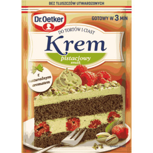 DR OETKER KREM DO TORTOW PISTACJOWY 105G