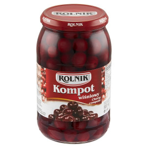 ROLNIK KOMPOT WISNIOWY 900ML