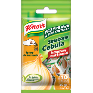 KNORR PRZYPRAWA MINI KOSTKA SMAZONA CEBULA 10X3.5G