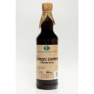 JAROSLAW KUTY BARSZCZ CZERWONY NATURALNIE KISZONY 500ML
