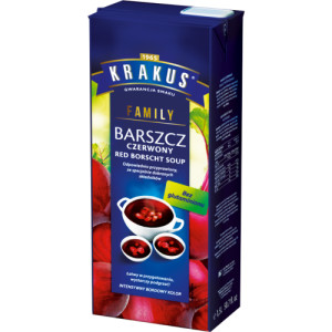 KRAKUS ZUPA BARSZCZ CZERWONY FAMILIJNY 1.5L