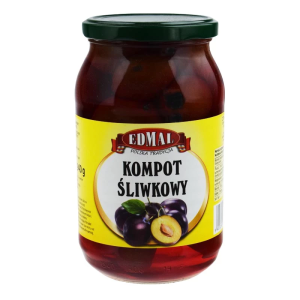 EDMAL PLUM COMPOTE 900ML