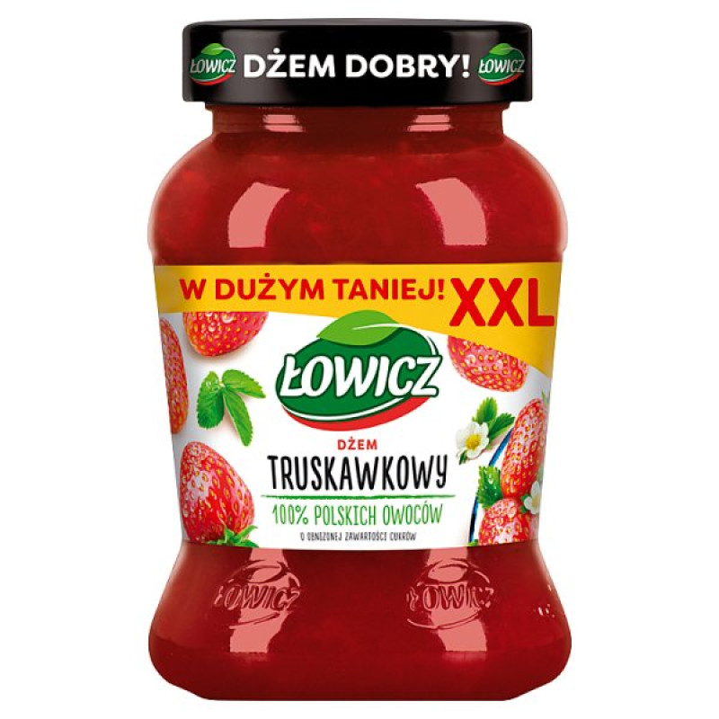 LOWICZ DZEM TRUSKAWKOWY 450G