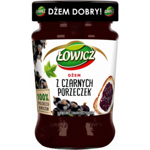 LOWICZ DZEM Z CZARNYCH PORZECZEK NISKOSLODZONY 280G