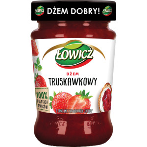 LOWICZ DZEM TRUSKAWKOWY 280G