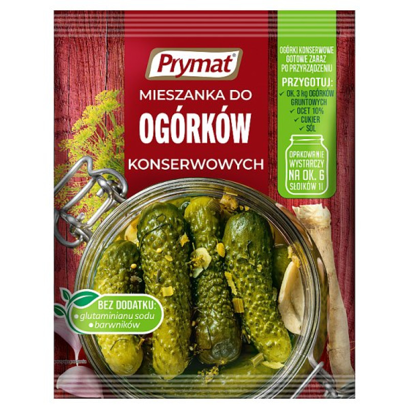 PRYMAT MIESZANKA DO OGORKOW KONSERWOWYCH 40G