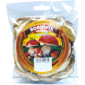 RUNOPOL GRZYBY BOROWIKI SUSZONE KROJONE 20G