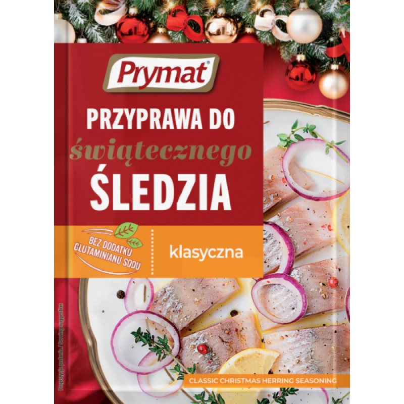PRYMAT PRZYPRAWA DO SWIATECZNEGO SLEDZIA 20G