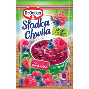DR OETKER KISIEL SLODKA CHWILA Z OWOCOW LESNYCH 315G