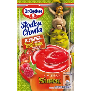 DR OETKER KISIEL SLODKA CHWILA SHREK OGROD OWOCE 29G