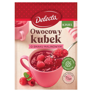 DELECTA KISIEL KUBEK MALINOWY 30G