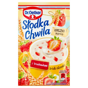 DR OETKER KASZKA MANNA SLODKA CHWILA TRUSKAWKA 47.5G