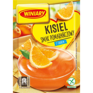 WINIARY KISIEL POMARANCZOWY Z CUKREM 77G