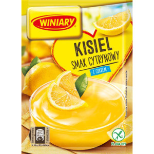 WINIARY KISIEL O SMAKU CYTRYNOWYM 77G
