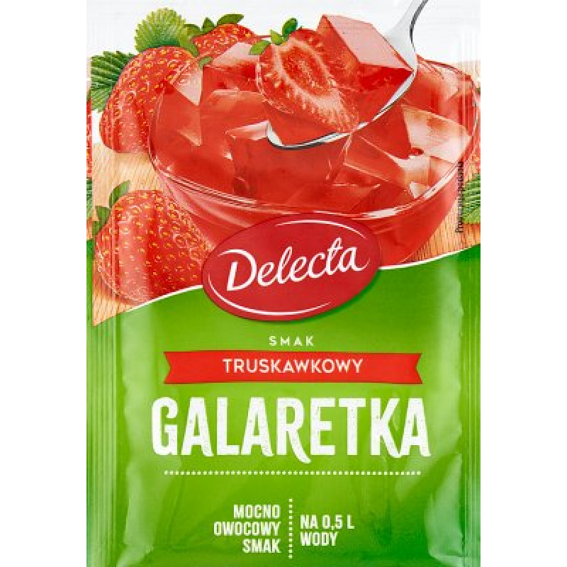 DELECTA GALARETKA TRUSKAWKOWA 70G