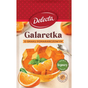 DELECTA GALARETKA POMARANCZOWA 70G