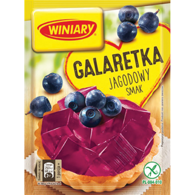 WINIARY GALARETKA JAGODOWA 50G