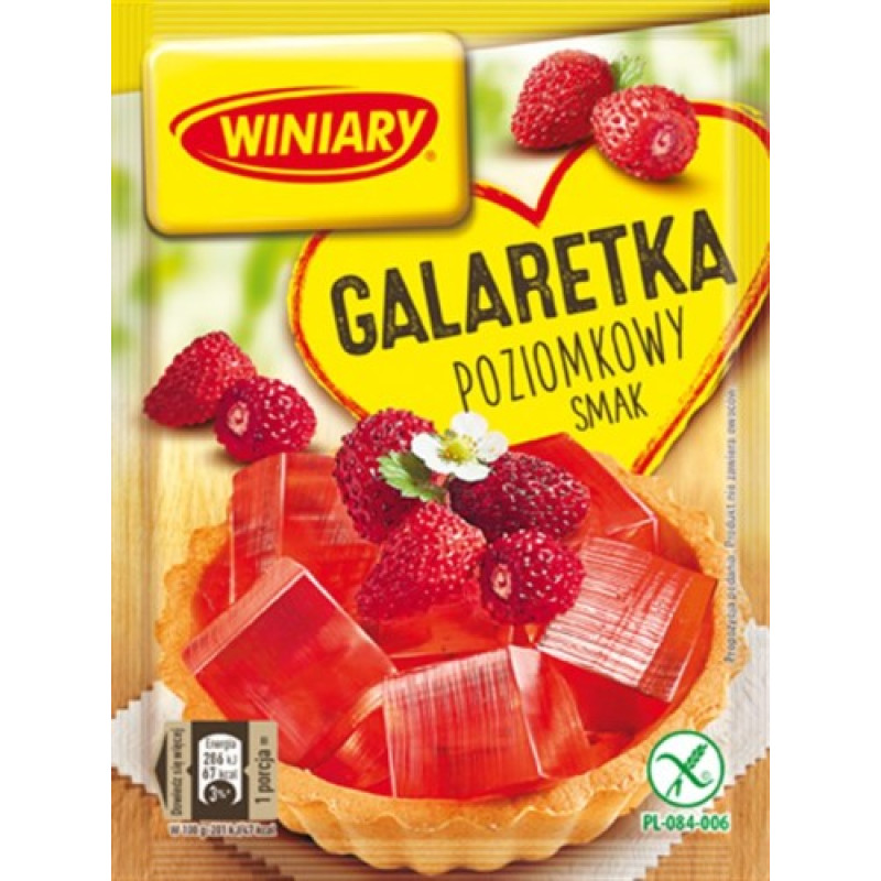 WINIARY GALARETKA POZIOMKOWA 75G